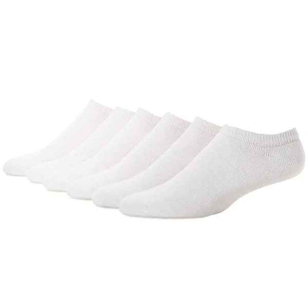 HANES Women's Ultimate Core No-Show Socks, 6-Pack 1 HANES Women's Ultimate Core No-Show Socks, 6-Pack