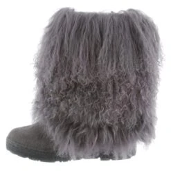 BEARPAW Women's Boetis II Boots, Charcoal -Columba Clothing Shop 2037621 003 alt2