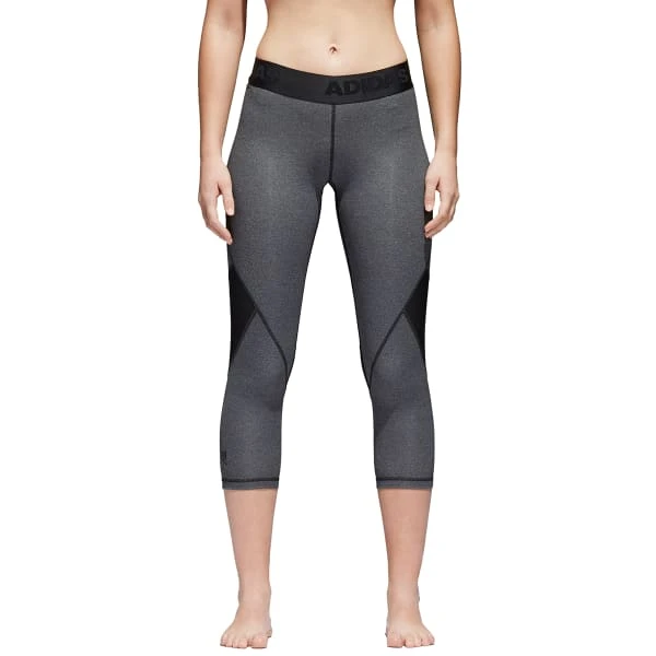 ADIDAS Women's Alphaskin Sport 3/4-Length Tights 2 ADIDAS Women's Alphaskin Sport 3/4-Length Tights - Image 2