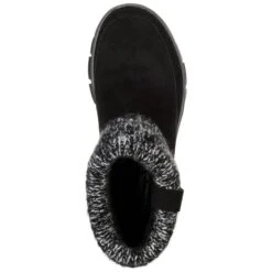 SKECHERS Women's Easy Going Heighten Fold Over Knit Collar Bootie 10 SKECHERS Women's Easy Going Heighten Fold Over Knit Collar Bootie -Columba Clothing Shop 2061762 001 alt4