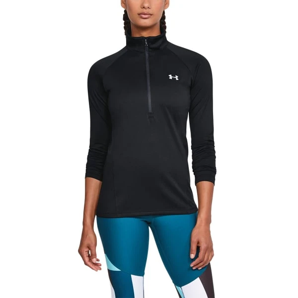 UNDER ARMOUR Women's UA Tech Half Zip Pullover Top 3 UNDER ARMOUR Women's UA Tech Half Zip Pullover Top - Image 3