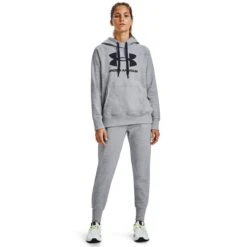UNDER ARMOUR Women's UA Rival Fleece Hoodie -Columba Clothing Shop 2070390 004 alt5