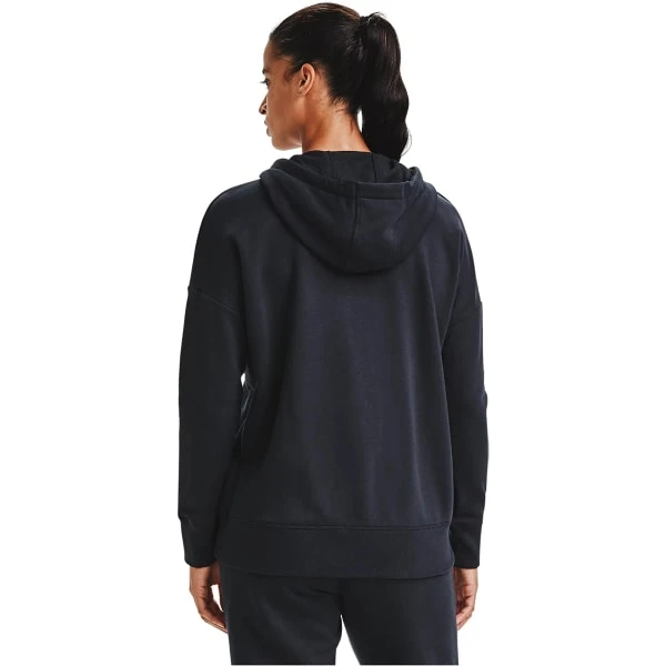 UNDER ARMOUR Women's UA Rival Fleece Full-Zip Hoodie 4 UNDER ARMOUR Women's UA Rival Fleece Full-Zip Hoodie - Image 4