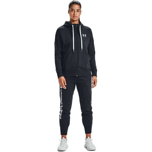 UNDER ARMOUR Women's UA Rival Fleece Full-Zip Hoodie 6 UNDER ARMOUR Women's UA Rival Fleece Full-Zip Hoodie - Image 6