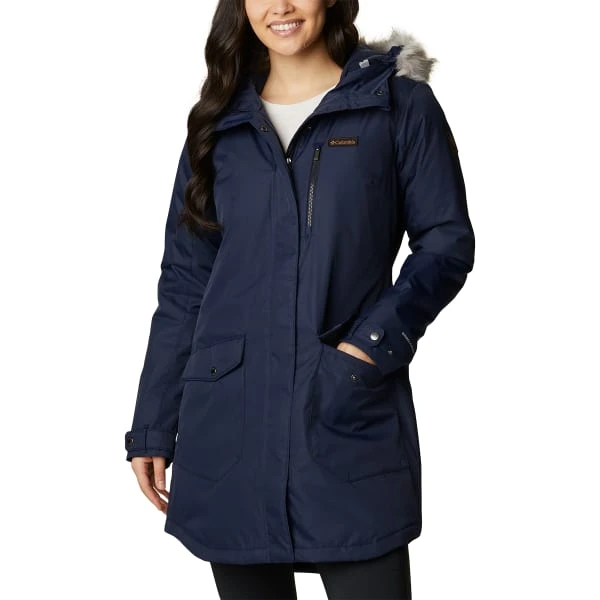 COLUMBIA Women's Suttle Mountain Long Insulated Jacket 4 COLUMBIA Women's Suttle Mountain Long Insulated Jacket - Image 4