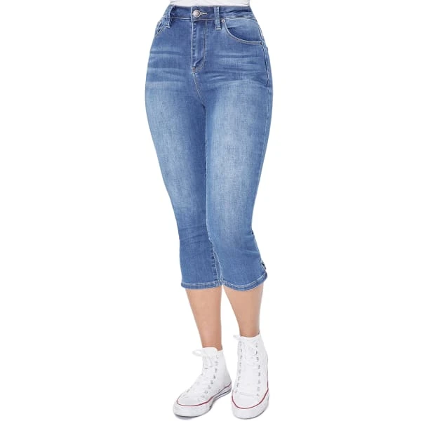 YMI Juniors' Secrets High-Rise Crop Capris 1 YMI Juniors' Secrets High-Rise Crop Capris