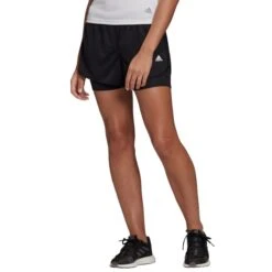 ADIDAS Women's Marathon 20 2-in-1 Short 13 ADIDAS Women's Marathon 20 2-in-1 Short -Columba Clothing Shop 2076450 001 alt3