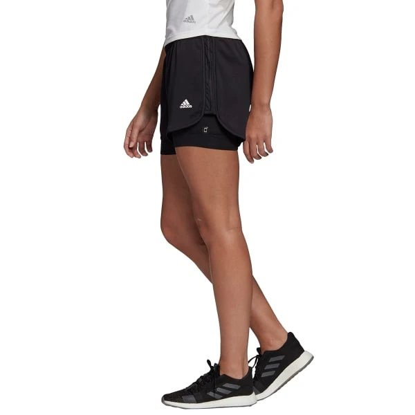 ADIDAS Women's Marathon 20 2-in-1 Short 6 ADIDAS Women's Marathon 20 2-in-1 Short - Image 6