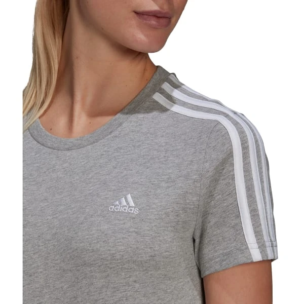 ADIDAS Women's Essential Short Sleeve Tee 5 ADIDAS Women's Essential Short Sleeve Tee - Image 5
