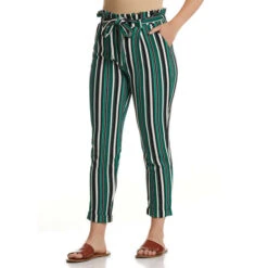 ALMOST FAMOUS Women's Knit Striped Pants -Columba Clothing Shop 2076910 308 alt2