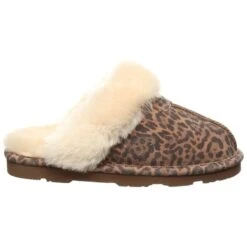 BEARPAW Women's Loki Exotic Leopard Slip On -Columba Clothing Shop 2077595 901 alt1