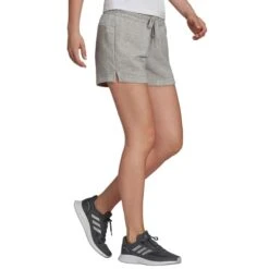 ADIDAS Women's Essentials Slim Logo Shorts -Columba Clothing Shop 2077891 006 alt3