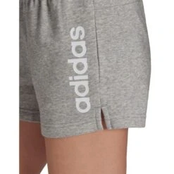 ADIDAS Women's Essentials Slim Logo Shorts -Columba Clothing Shop 2077891 006 alt4