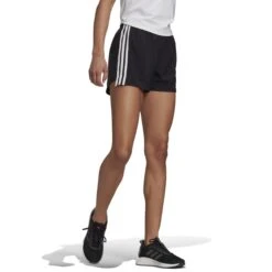 ADIDAS Women's Primeblue D2M 3-Stripes Shorts 9 ADIDAS Women's Primeblue D2M 3-Stripes Shorts -Columba Clothing Shop 2077894 001 alt3