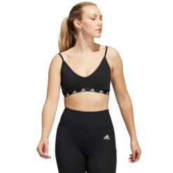 ADIDAS Women's Purebare Light Support Sports Bra -Columba Clothing Shop 2077971 001 alt2