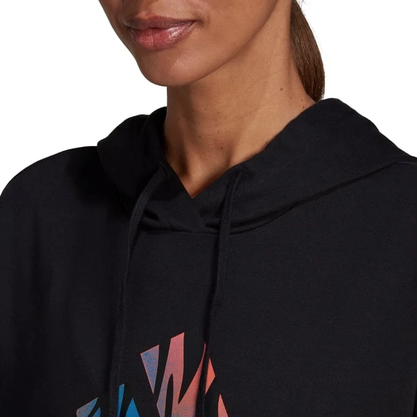 ADIDAS Women's Tiger Print Hoodie 5 ADIDAS Women's Tiger Print Hoodie - Image 5