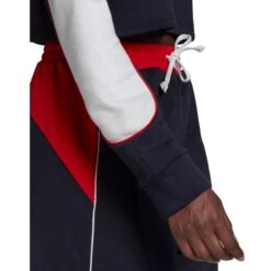 ADIDAS Women's Essentials Colorblock 3-Stripe Hoodie -Columba Clothing Shop 2077980 402 alt7