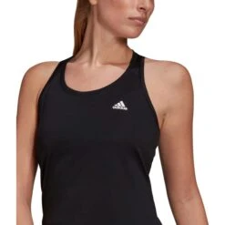ADIDAS Women's Designed To Move 3-Stripes Sport Tank -Columba Clothing Shop 2078005 001 alt4