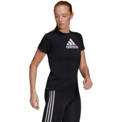 ADIDAS Women's Primeblue Designed To Move Short Sleeve Sport Tee -Columba Clothing Shop 2078006 001 alt3