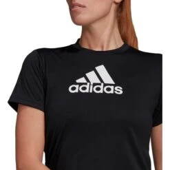 ADIDAS Women's Primeblue Designed To Move Short Sleeve Sport Tee -Columba Clothing Shop 2078006 001 alt4