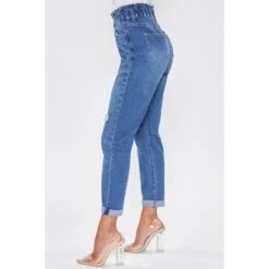 YMI Juniors Hybrid Dream Jean With Paperbag Waist -Columba Clothing Shop 2078089 405 alt2