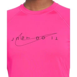 NIKE Women's Short-Sleeve Hydroguard Shirt 5 NIKE Women's Short-Sleeve Hydroguard Shirt -Columba Clothing Shop 2079100 607 alt2