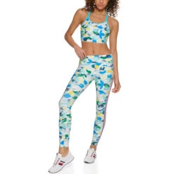 TOMMY HILFIGER SPORT Women's 4-Way Stretch High Rise 7/8 Leggings -Columba Clothing Shop 2080490 430 alt3