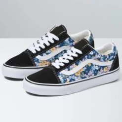 VANS Women's Floral Old Skool Shoes -Columba Clothing Shop 2080512 001 alt2