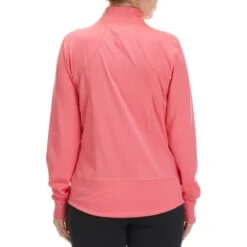 RBX Women's Double Peached Interlock Jacket W/ Zip Pockets -Columba Clothing Shop 2081013 607 alt1