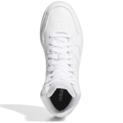 ADIDAS Women's Hoops 3.0 Mid Classic Shoes -Columba Clothing Shop 2081683 101 alt4