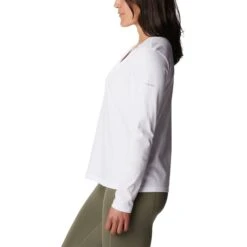 COLUMBIA Women's Sapphire Point Long-Sleeve Shirt -Columba Clothing Shop 2082022 101 alt2