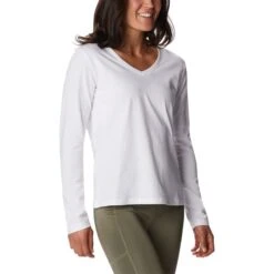 COLUMBIA Women's Sapphire Point Long-Sleeve Shirt -Columba Clothing Shop 2082022 101 alt3