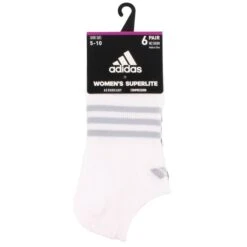 ADIDAS Women's Superlite No Show Socks, 6 Pack -Columba Clothing Shop 2082051 101 alt6