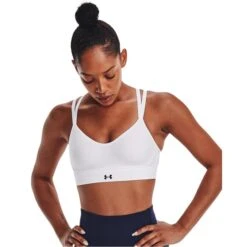 UNDER ARMOUR Women's UA Infinity Low Strappy Sports Bra -Columba Clothing Shop 2082326 101 alt2