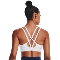 UNDER ARMOUR Women's UA Infinity Low Strappy Sports Bra -Columba Clothing Shop 2082326 101 alt3