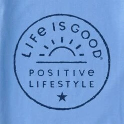 LIFE IS GOOD Women's Positive Sun Long-Sleeve Crusher Lite Hooded Tee -Columba Clothing Shop 2082667 405 alt3
