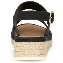 OLIVIA MILLER Women's Double-Strap Slingback Sandals -Columba Clothing Shop 2082925 001 alt4