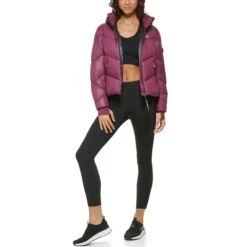 TOMMY HILFIGER Women's Hooded Puffer Jacket -Columba Clothing Shop 2083078 501 alt4