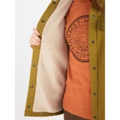MARMOT Women's Ridgefield Heavyweight Sherpa-Lined Flannel Jacket 8 MARMOT Women's Ridgefield Heavyweight Sherpa-Lined Flannel Jacket -Columba Clothing Shop 2083629 315 alt2