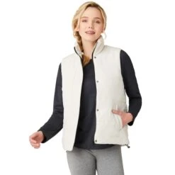 FREE COUNTRY Women's FreeCycle Lansby Puffer Vest -Columba Clothing Shop 2084090 102 alt2