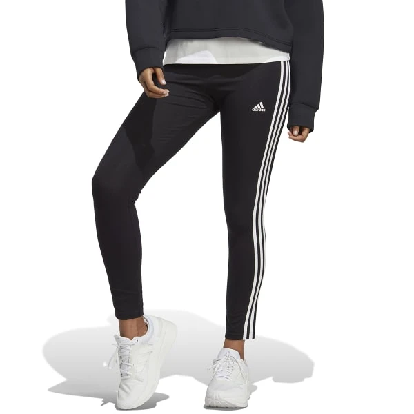 ADIDAS Women's Essentials 3-Stripes High-Waist Leggings 2 ADIDAS Women's Essentials 3-Stripes High-Waist Leggings - Image 2