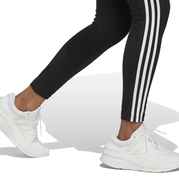 ADIDAS Women's Essentials 3-Stripes High-Waist Leggings 6 ADIDAS Women's Essentials 3-Stripes High-Waist Leggings - Image 6
