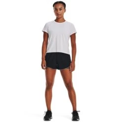 UNDER ARMOUR Women's UA Play Up Colorblock Shorts -Columba Clothing Shop 2084962 001 alt5