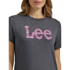 LEE Women's Snakeskin Twitch Short-Sleeve Graphic Tee -Columba Clothing Shop 2085626 001 alt2