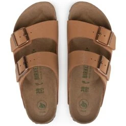 BIRKENSTOCK Women's Arizona Vegan Birkibuc Sandal, Narrow -Columba Clothing Shop 2085989 205 alt4