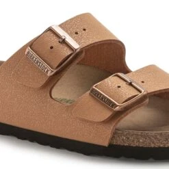 BIRKENSTOCK Women's Arizona Vegan Birkibuc Sandal, Narrow -Columba Clothing Shop 2085989 205 alt5