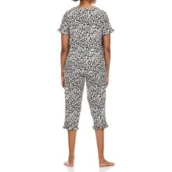 RENE ROFE Women's Sweet Like Sugar Capri PJ Sleep Set, 2 Piece -Columba Clothing Shop 2086817 001 alt1