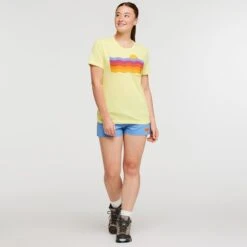 COTOPAXI Women's Disco Wave Organic Short-Sleeve Tee -Columba Clothing Shop 2088337 740 alt6