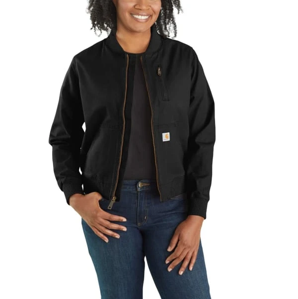 CARHARTT Women's 102524 Rugged Flex Relaxed Fit Canvas Jacket 2 CARHARTT Women's 102524 Rugged Flex Relaxed Fit Canvas Jacket - Image 2