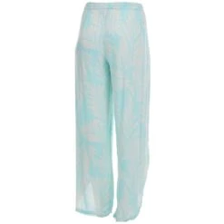 ANGIE Juniors' Tropical Print Tie Waist Wide Leg Pants -Columba Clothing Shop 2088984 407 alt1